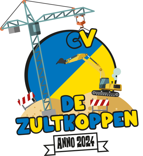 CV de Zultkoppen, logo, concept, under construction
